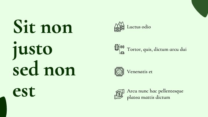 Eco Leaf Green Sustainable slide 4